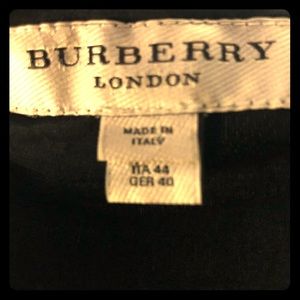 Burberry black dress